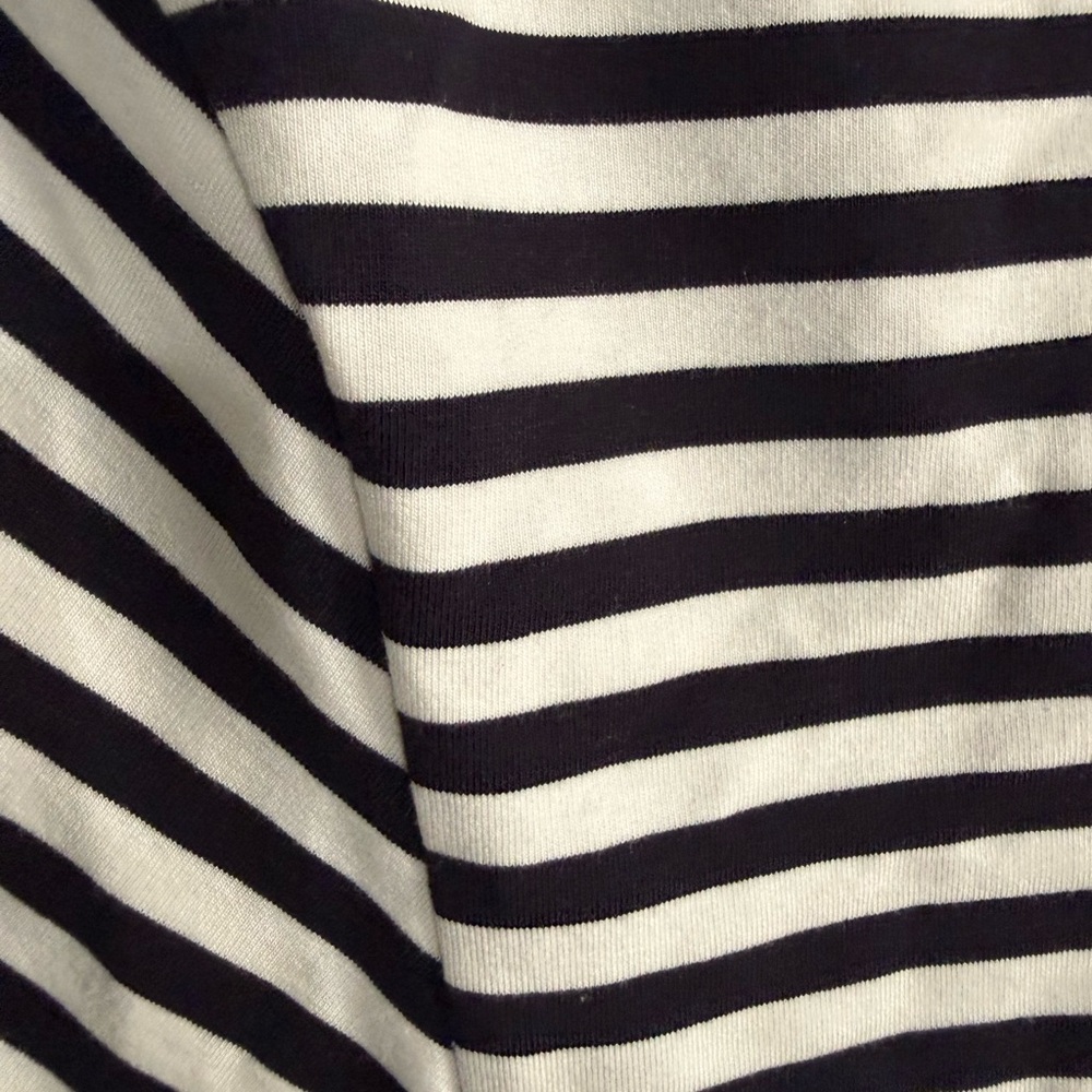 CAbi Black and White Striped Knit Top - Picture 16 of 16